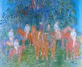 The Kessler Family on Horseback - Raoul Dufy