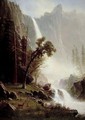 Bridal Veil Falls, Yosemite - Albert Bierstadt
