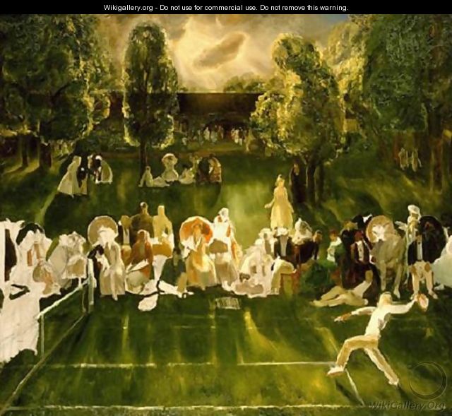 Tennis Tournament - George Wesley Bellows