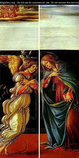 The Annunciation - Sandro Botticelli (Alessandro Filipepi)