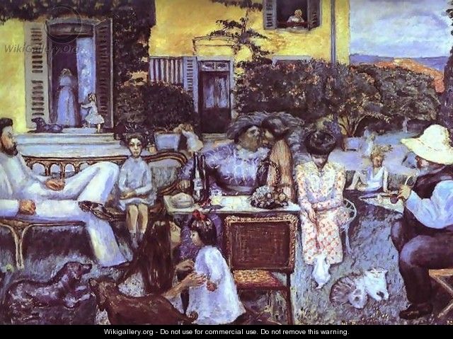 The Terrasse Family - Pierre Bonnard