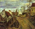 Village Road at Auvers - Paul Cezanne