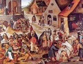The Seven Acts of Charity - Pieter The Younger Brueghel
