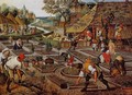 Preparation of the Flower Beds - Pieter The Younger Brueghel