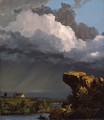 A Passing Storm - Frederic Edwin Church