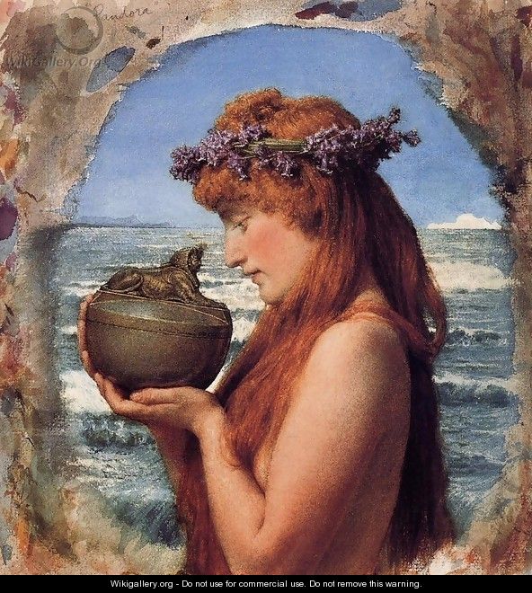 Pandora - Sir Lawrence Alma-Tadema