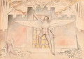 Inferno, Canto IX, 44-64, The Angel an the Gate of Dis - William Blake