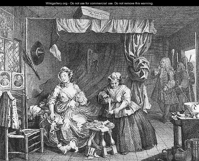 Apprehended by a Magistrate - William Hogarth