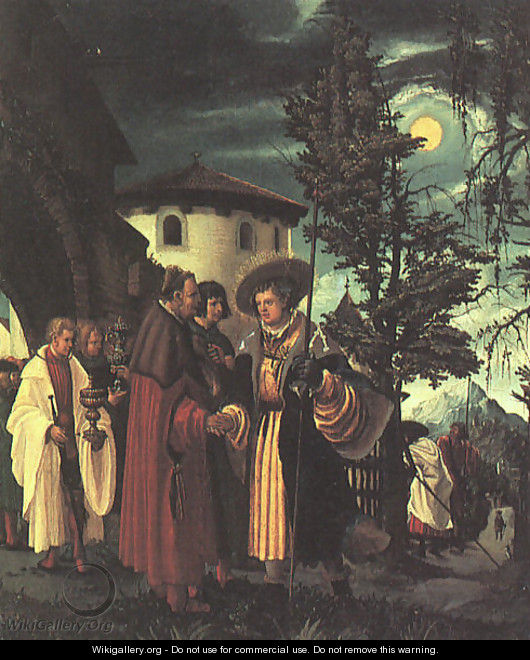 The Departure of Saint Florian - Albrecht Altdorfer
