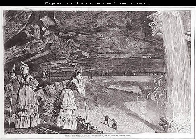 Under the Falls, Catskill Mountains - Winslow Homer