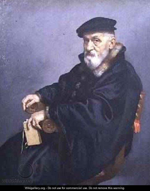 Portrait of an old man - Giovanni Battista Moroni
