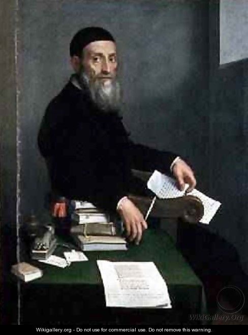 Portrait of Giovanni Bressani - Giovanni Battista Moroni