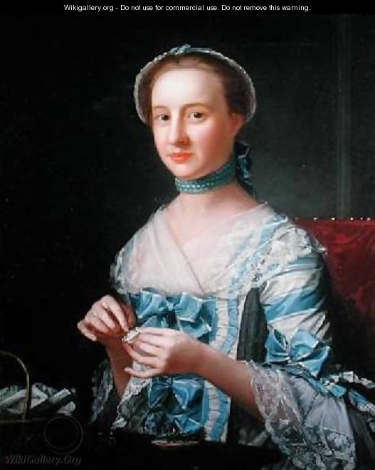 Portrait of Miss Earle - Henry Robert Morland