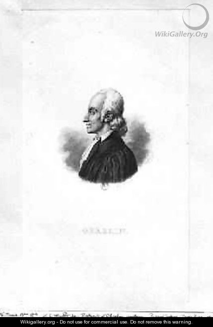 Portrait of Jean Frederic Oberlin 1740-1846 - Henri Charles Muller