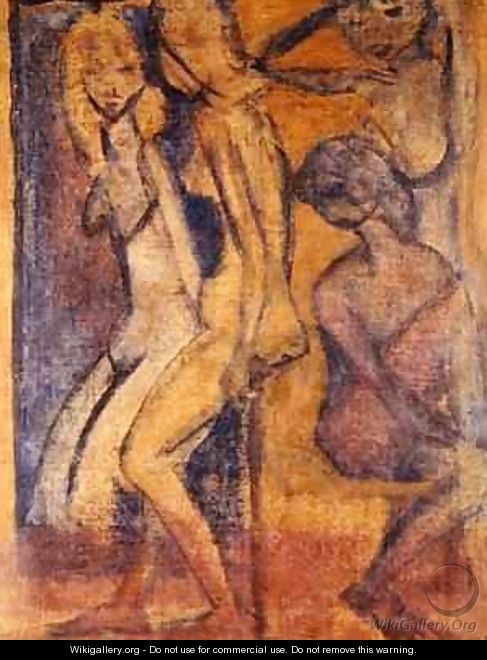 Three Girls 1922 - Otto Muller