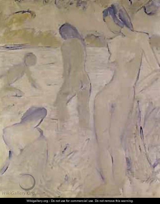 The Bathers - Otto Muller