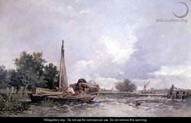 On the Medway - William James Muller