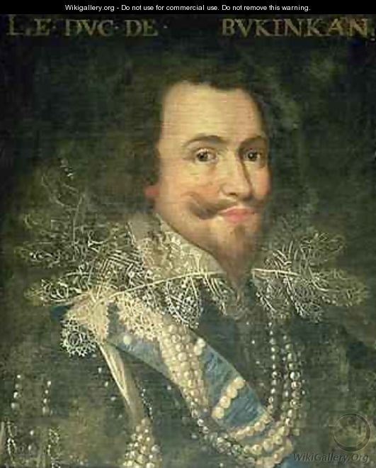 Portrait of George Villiers 1st Duke of Buckingham 1592-1628 - Jean Mosnier
