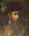 Portrait of Francisco Pizarro 1478-1541 Spanish conqueror of Peru - Jean Mosnier