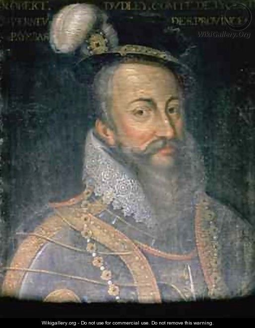Portrait of Robert Dudley 1532-88 Earl of Leicester 3 - Jean Mosnier