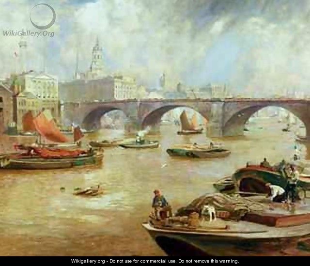 London Bridge from Bankside - David Murray