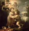 The Infants Christ and John the Baptist - (after) Murillo, Bartolome Esteban