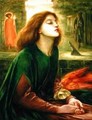 Copy of Beata Beatrix by Dante Gabriel Rossetti 1828-82 1900-10 - J. H. Gibbons