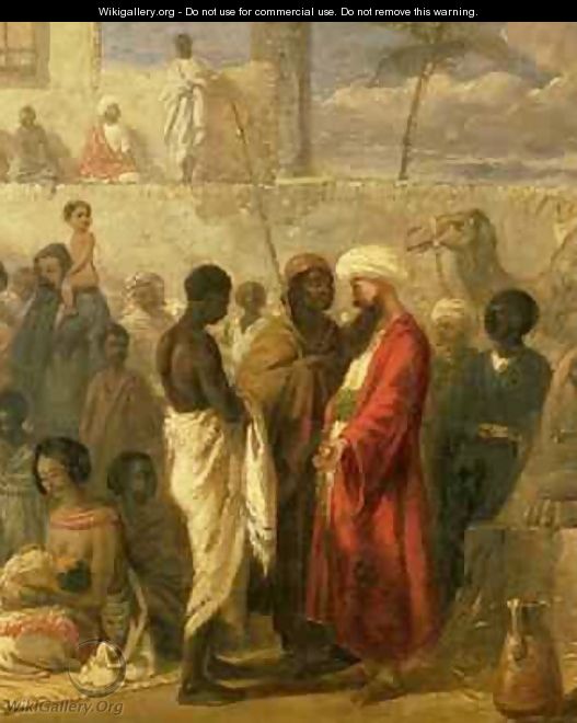 The Slave Market at Cairo 1841 - William James Muller