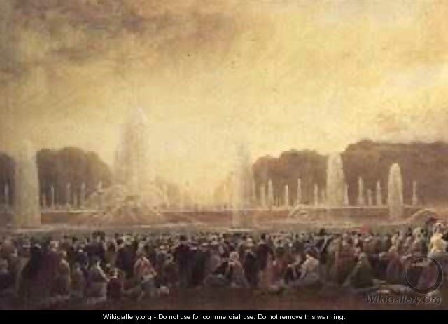 The Fountains at Versailles - Frederick Nash