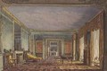 The Kings Library from Views of The Royal Pavilion Brighton - John Nash