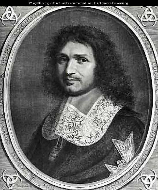 Portrait of Jean Baptiste Colbert 1619-83 - Robert Nanteuil