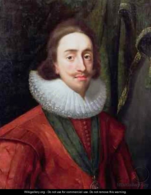 Portrait of Charles I 1600-49 1625 - Daniel Mytens