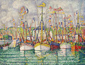 Blessing of the Tuna Fleet at Groix 1923 - Paul Signac