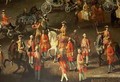 A Cavalcade in the Winter Riding School of the Vienna Hof to celebrate the defeat of the French army at Prague 1743 2 - Martin II Mytens or Meytens