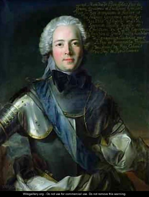 JosephMarie 1706-47 Duc de Boufflers - Jean-Marc Nattier
