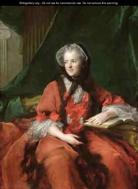 Portrait of Madame Maria Leszczynska 1703-68 1748 - Jean-Marc Nattier