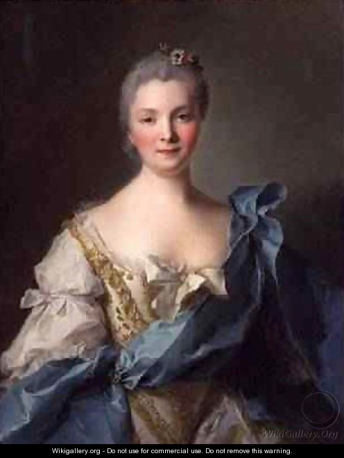 Madame de la Porte - Jean-Marc Nattier