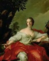 Portrait of Madame Geoffrin 1699-1777 1738 - Jean-Marc Nattier
