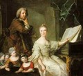 The Artist and his Family 1730-62 - Jean-Marc Nattier