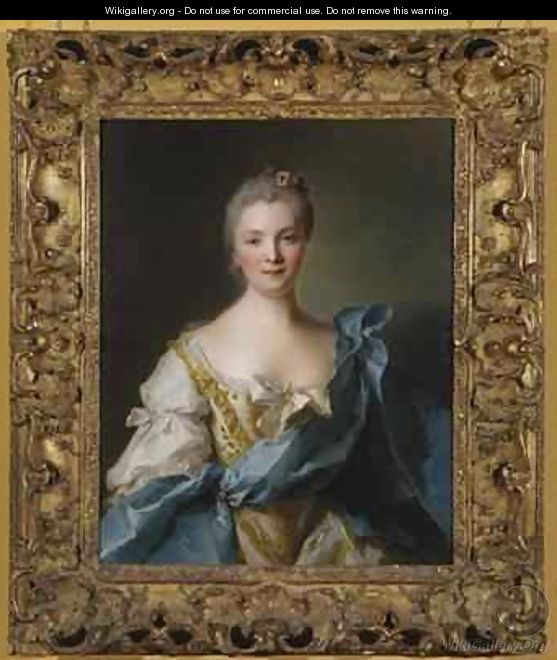 Madame de la Porte 1754 - Jean-Marc Nattier