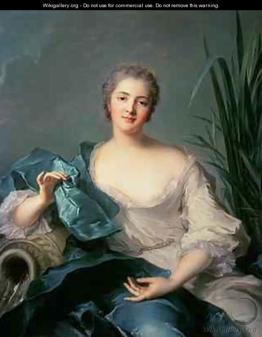 Madame MarieHenriette Berthelot de Pleneuf - Jean-Marc Nattier