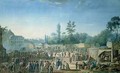 View of the Tuileries from the Place de la Revolution 1799 - Thomas Naudet