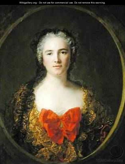 Portrait presumed to be LouiseElisabeth de La Chastre Marquise de DreuxBreze 1749 - Jean-Marc Nattier
