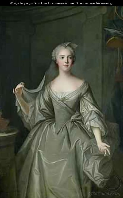 Madame Sophie de France 1734-82 as a Vestal Virgin - Jean-Marc Nattier