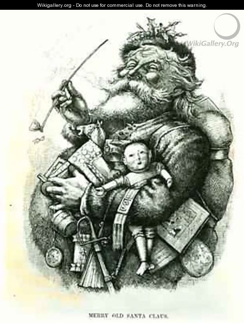 Merry Old Santa Claus - Thomas Nast