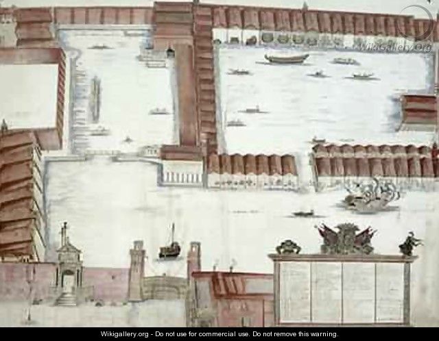 Plan of the Arsenale Venice - Antonio Natale