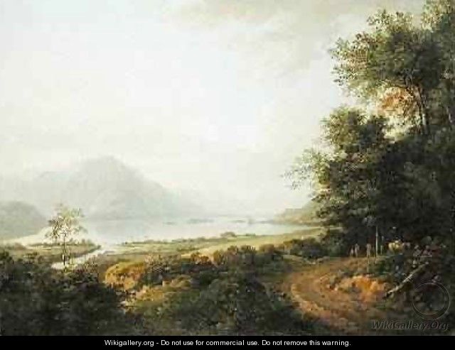 Loch Awe Argyllshire 1780-1800 - Alexander Nasmyth