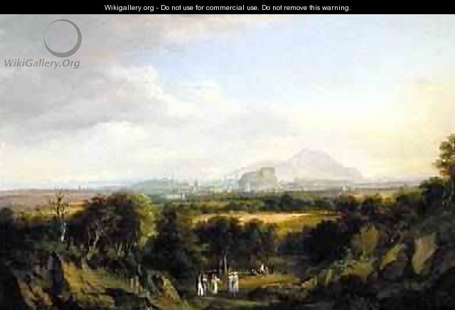 A View of Edinburgh from the West 1822-26 - Alexander Nasmyth