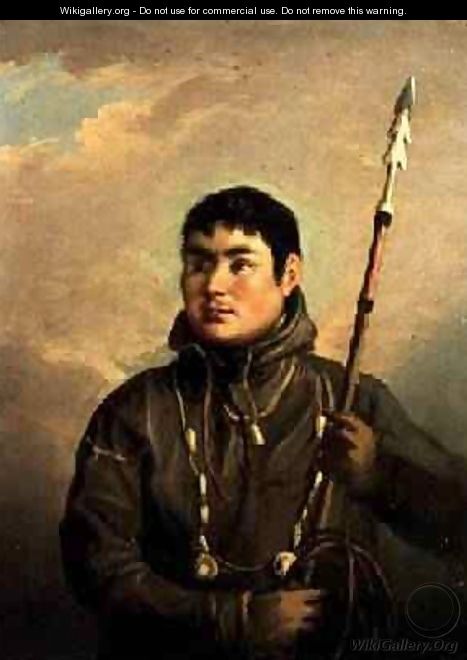 Portrait of the Eskimo Whaler John Sacheuse - Alexander Nasmyth
