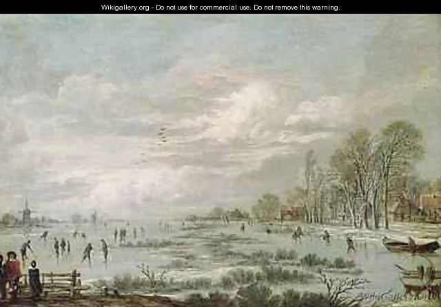 Winter Landscape 2 - Aert van der Neer